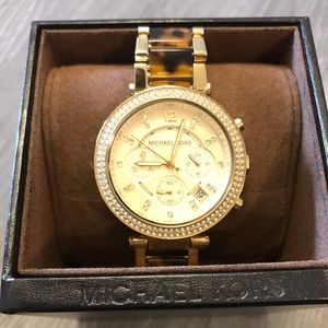 Michael Kors Tortoise Shell Watch